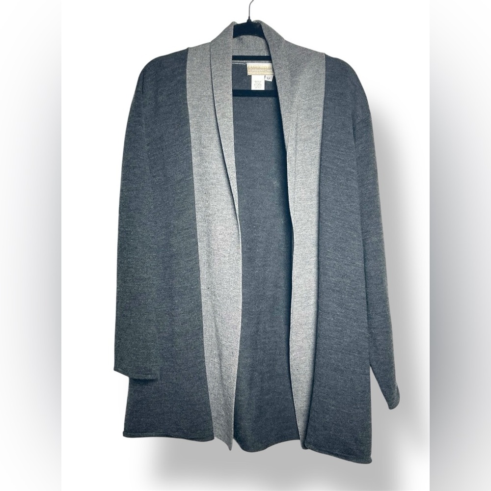 Open front cardigan sweater